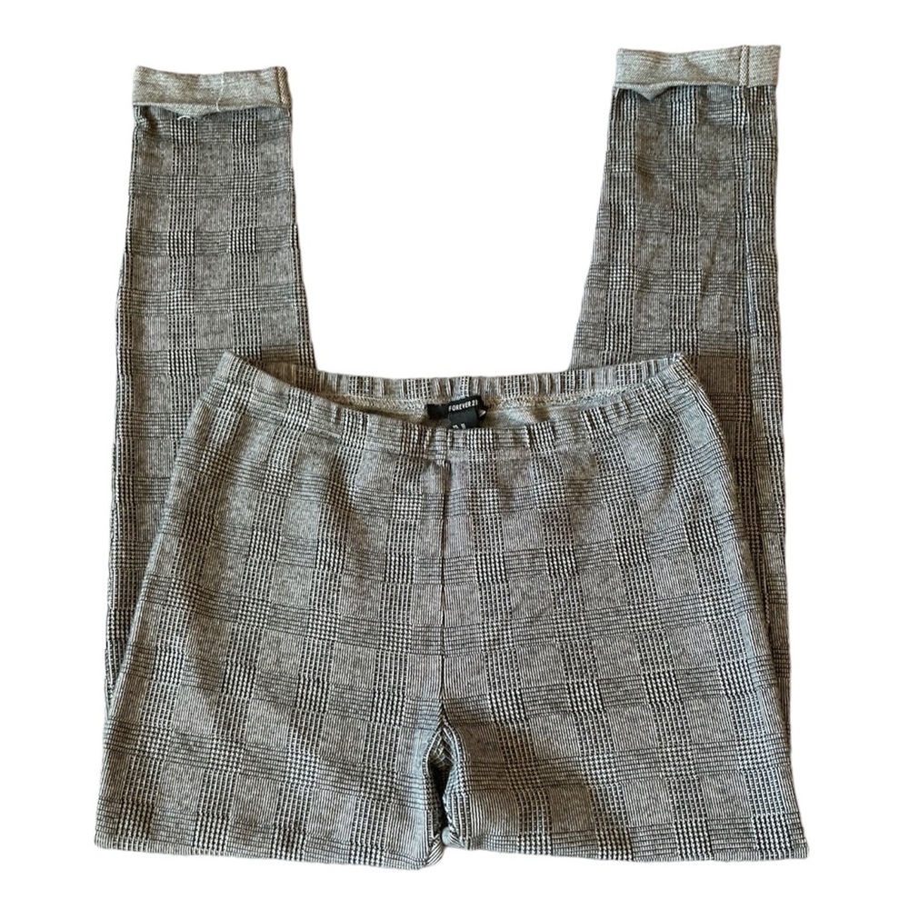 Forever 21 Plaid Leggings Size M